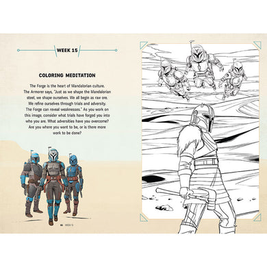 Star Wars: The Mandalorian Guided Journal inside page 3