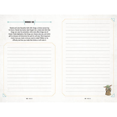 Star Wars: The Mandalorian Guided Journal inside page 4