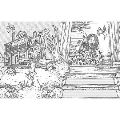 Official Conjuring Universe Coloring Book inside page 2
