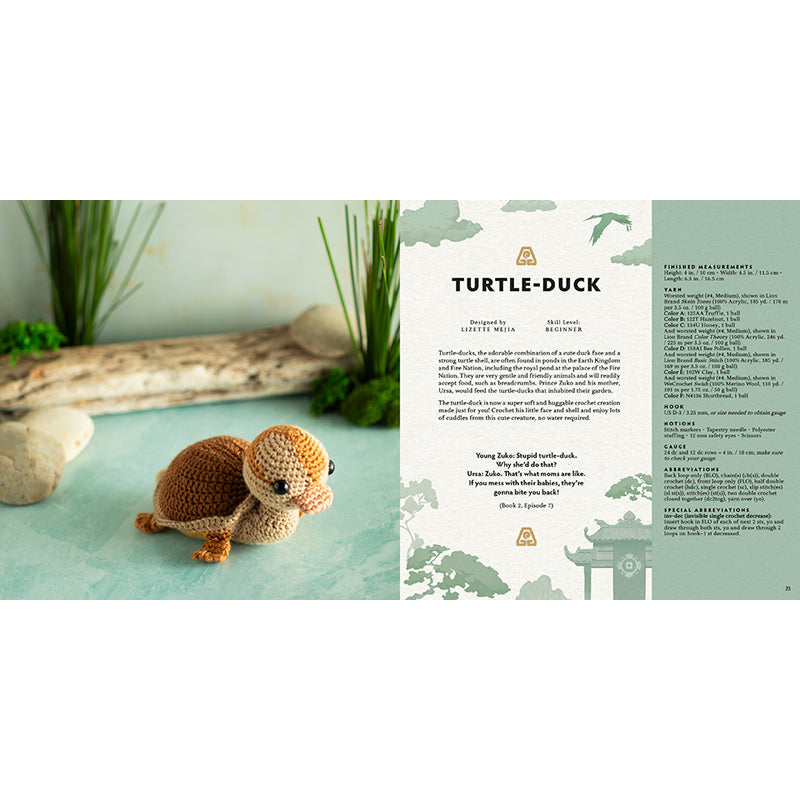 Avatar: The Last Airbender: The Official Book of Amigurumi inside page 2