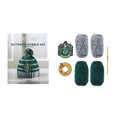 Harry Potter: Slytherin Pom-Pom Beanie Crochet Kit inside page 2