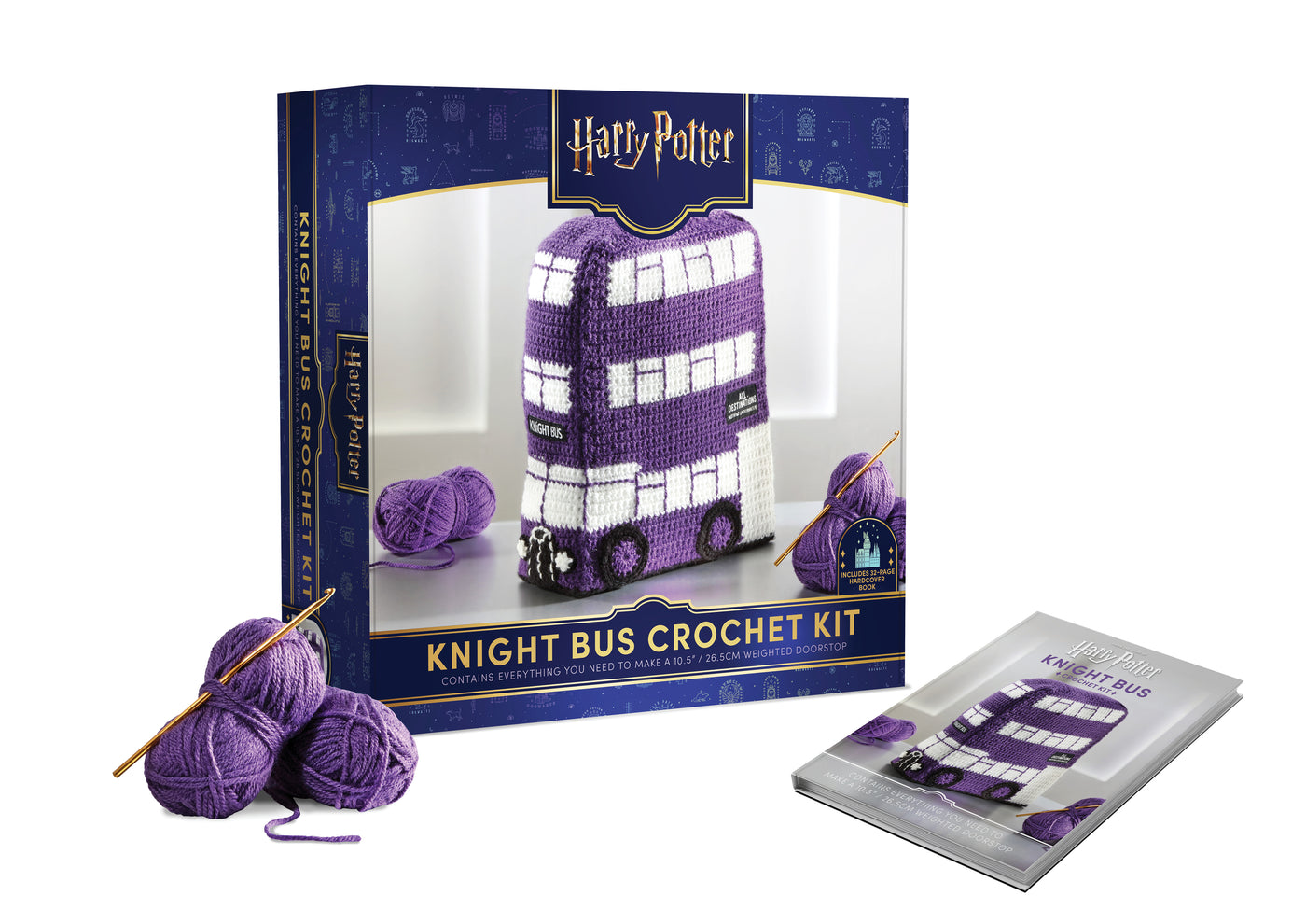 Harry Potter: Knight Bus Doorstop Crochet Kit