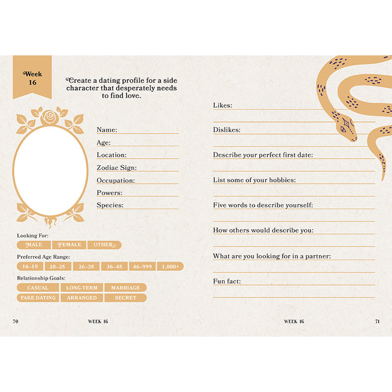 A Year of Love and Magic inside page 3
