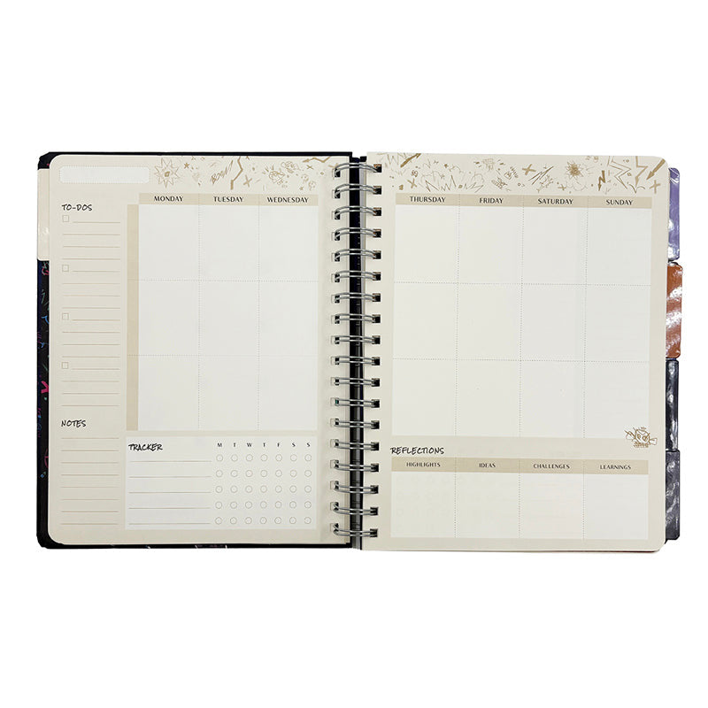 Arcane 12-Month Undated Planner inside page 4