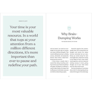 Clear Mind inside page 2