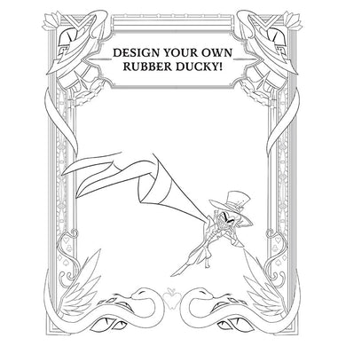 Hazbin Hotel: The Official Coloring Book inside page 7