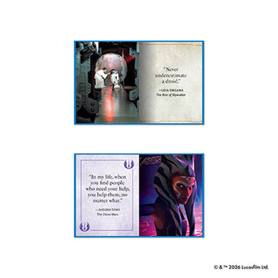 Bookcessories: Star Wars: Tiny Book of Jedi inside page 4
