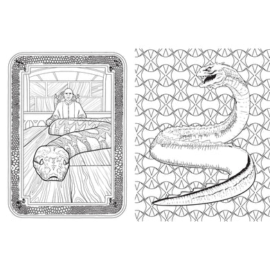 Harry Potter: Magical Creatures Coloring Book inside page 3