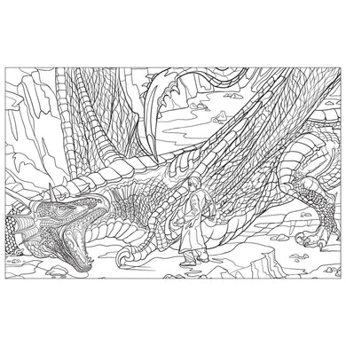 Harry Potter: Magical Creatures Coloring Book inside page 5