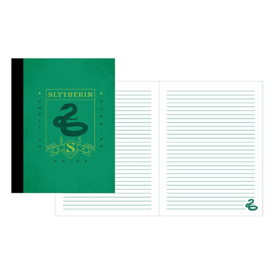 Harry Potter: Slytherin Composition Notebook Set (Set of 2) inside page 1