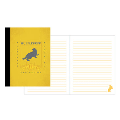 Harry Potter: Hufflepuff Composition Notebook Set (Set of 2) inside page 1