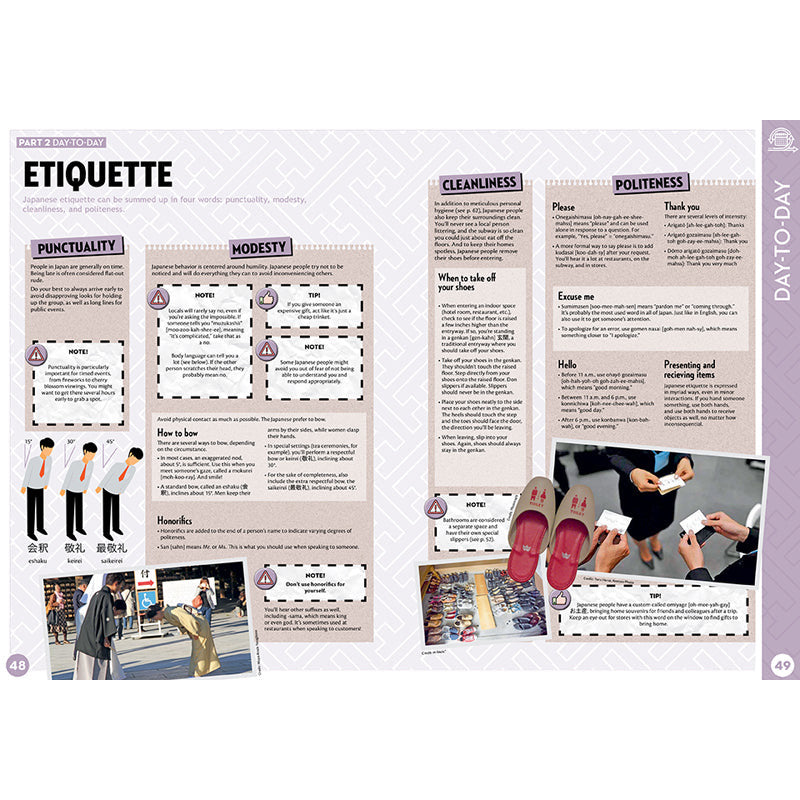 Tokyo Tourist Survival Guide inside page 3