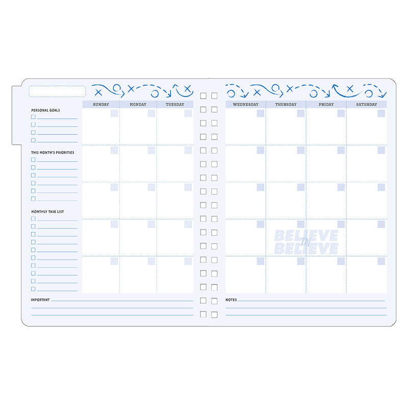 Ted Lasso: Believe 12-Month Undated Planner inside page 3