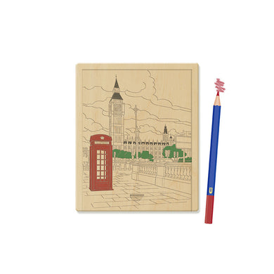 Little London Colouring Set inside page 1
