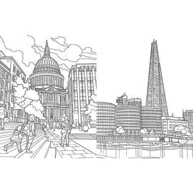 Little London Colouring Set inside page 5