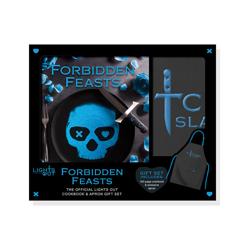 Forbidden Feasts: The Official Lights Out Cookbook and Apron Gift Set inside page 2