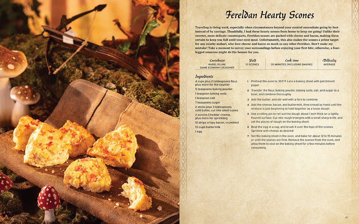 Dragon Age: The Official Cookbook inside page 3