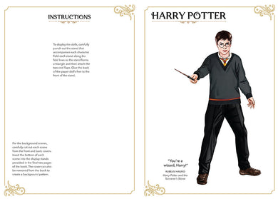 Harry Potter Paper Dolls inside page 1