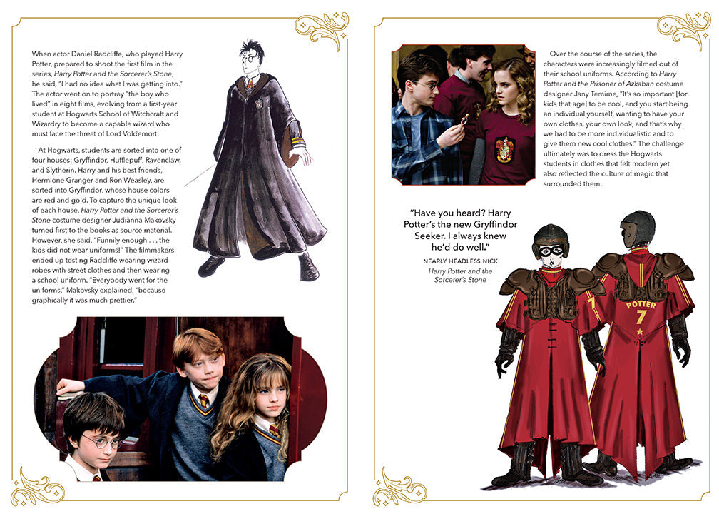 Harry Potter Paper Dolls inside page 2