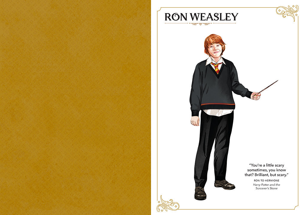 Harry Potter Paper Dolls inside page 6