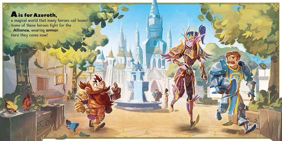 A is for Azeroth inside page 1