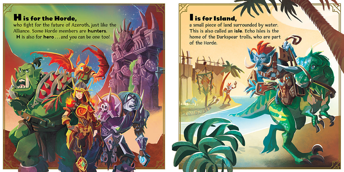 A is for Azeroth inside page 3