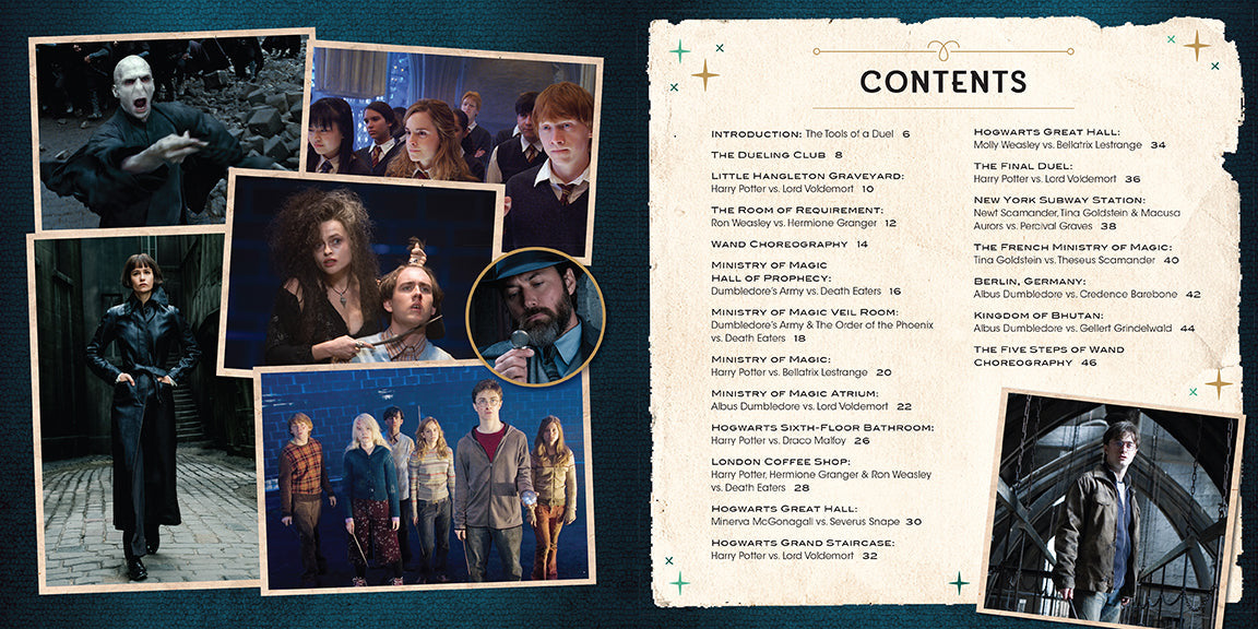 Harry Potter Wizard Duels: A Movie Scrapbook inside page 2