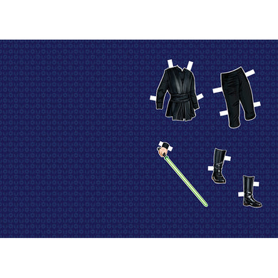 Star Wars Deluxe Paper Dolls inside page 2
