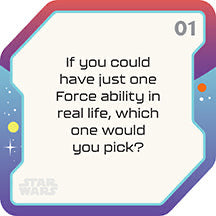 Star Wars: 125 Conversation Cards for Dinner Parties, Movie Marathons, and More inside page 2