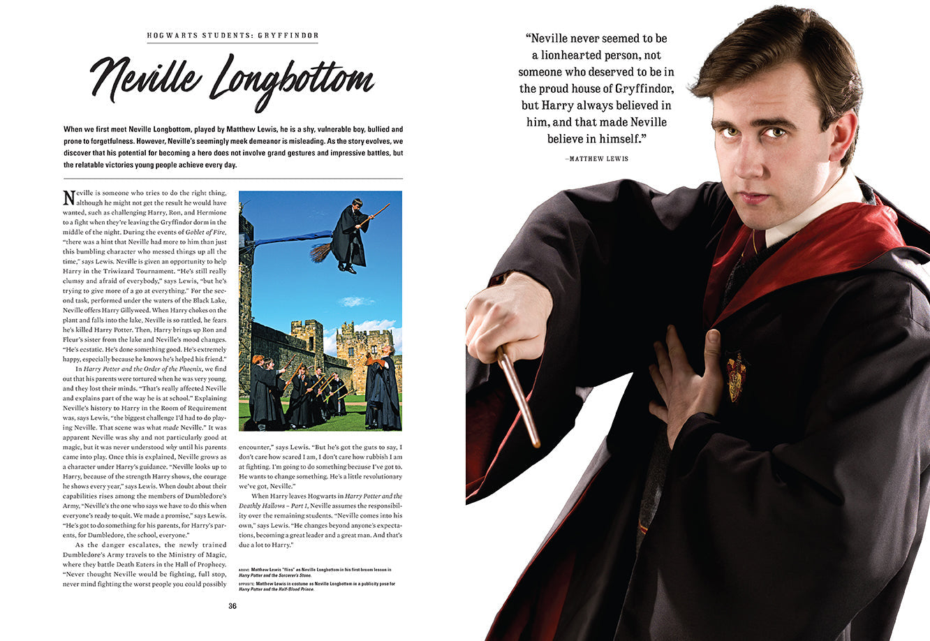 Harry Potter: Characters of the Wizarding World inside page 3