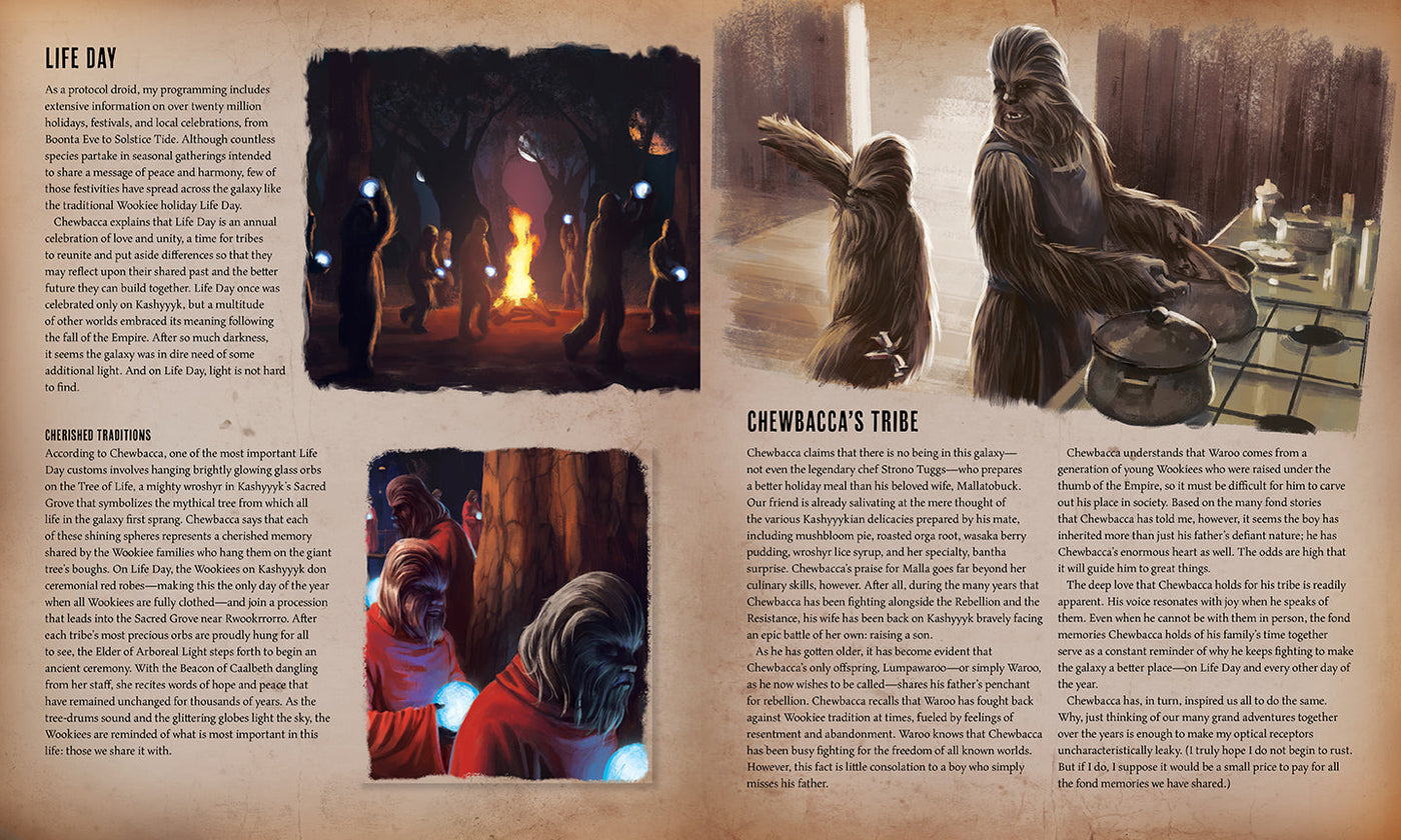 Star Wars: The Secrets of the Wookiees inside page 3