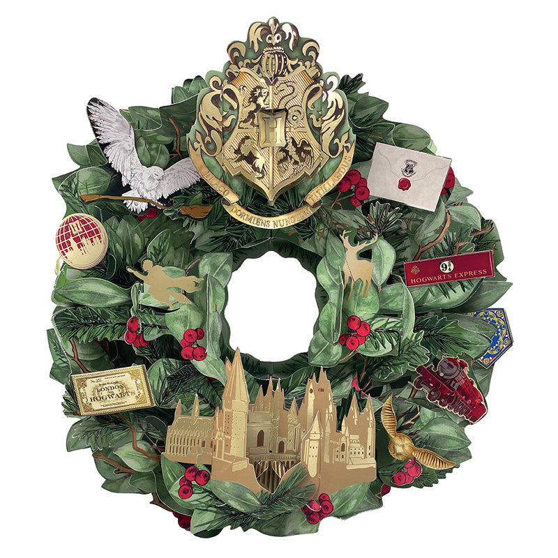 Harry Potter: Hogwarts Pop-Up Holiday Wreath inside page 1