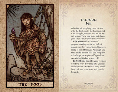 The Dark Crystal Tarot Deck and Guidebook inside page 1
