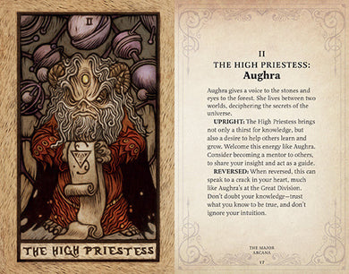 The Dark Crystal Tarot Deck and Guidebook inside page 2
