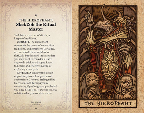 The Dark Crystal Tarot Deck and Guidebook inside page 3