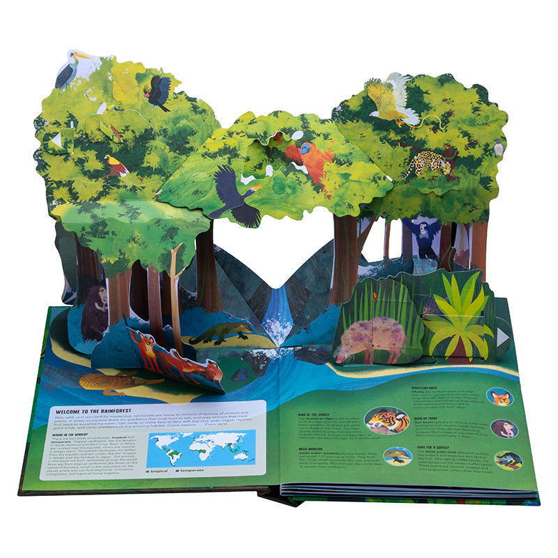Paws, Claws, and Snapping Jaws Pop-Up Book inside page 1