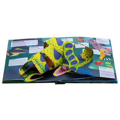 Paws, Claws, and Snapping Jaws Pop-Up Book inside page 2