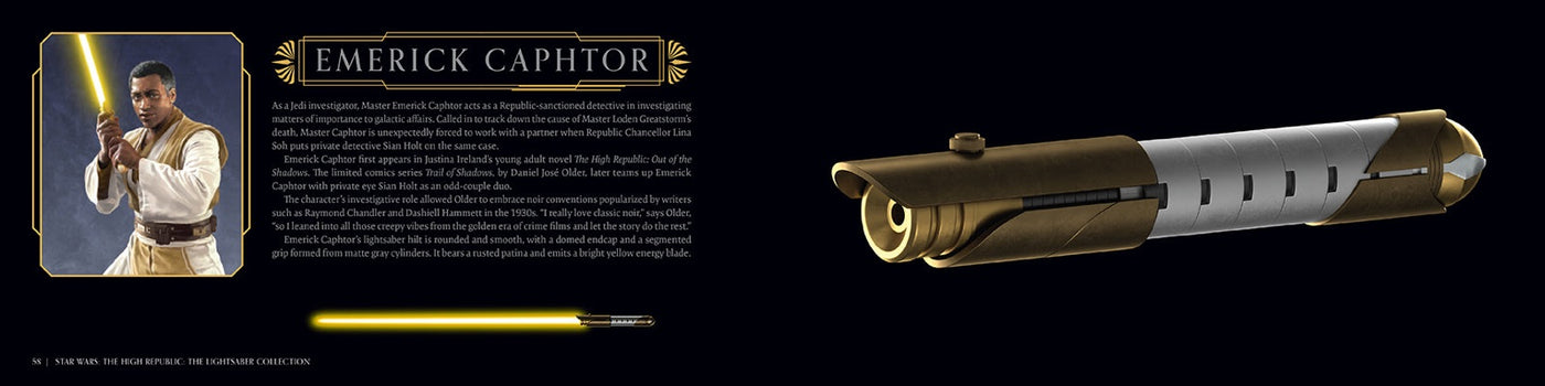 Star Wars: The High Republic: The Lightsaber Collection inside page 3