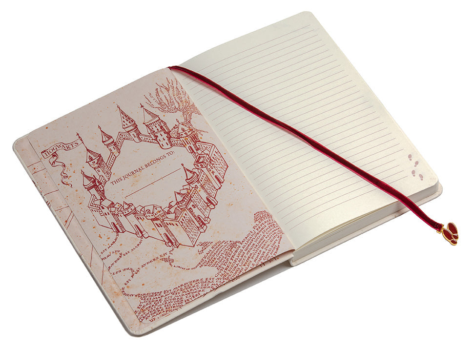 Harry Potter: Marauder's Map Journal with Ribbon Charm inside page 2