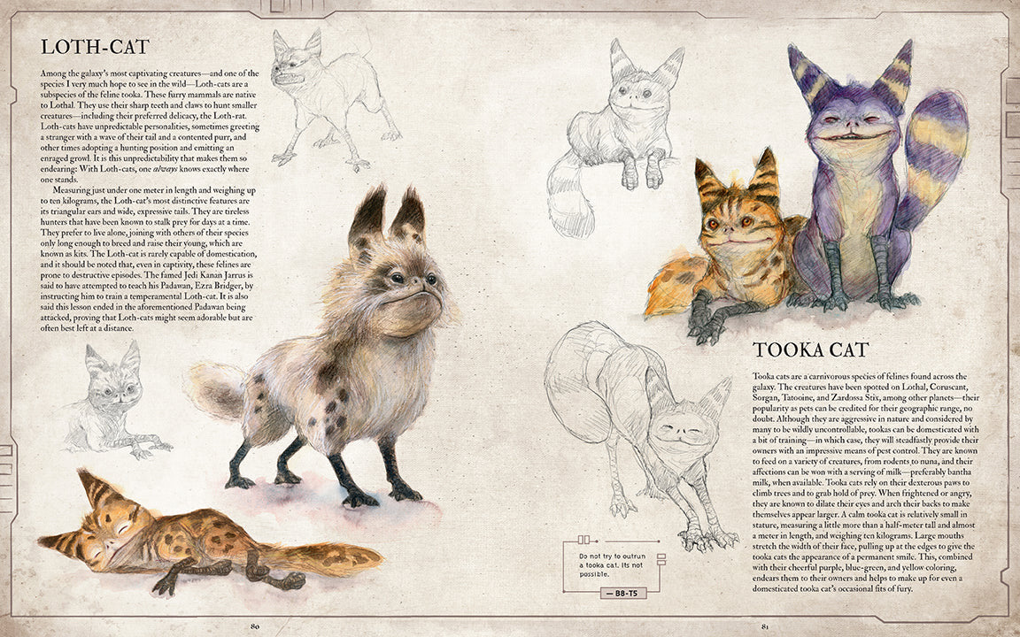 Star Wars Bestiary, Vol. 1 inside page 4