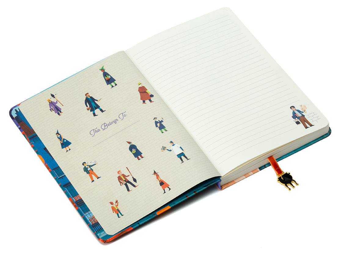 Harry Potter: Exploring Diagon Alley Journal with Ribbon Charm inside page 2