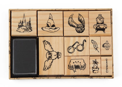 Harry Potter: Hogwarts Magical Moments Rubber Stamp Set inside page 1