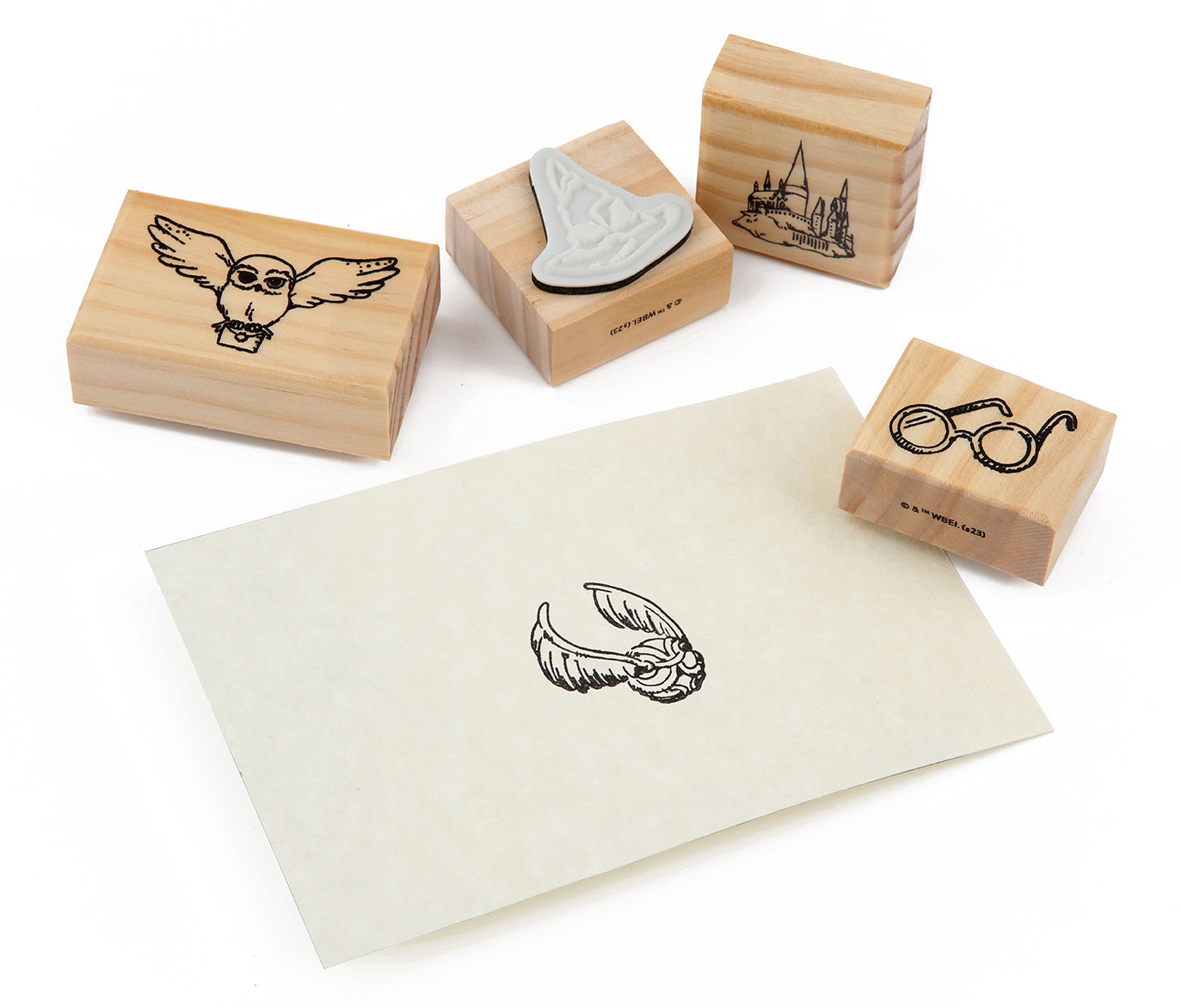 Harry Potter: Hogwarts Magical Moments Rubber Stamp Set inside page 2