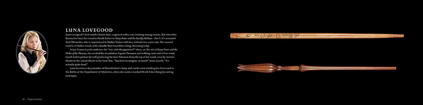 Harry Potter and Fantastic Beasts: The Wands of the Wizarding World inside page 1