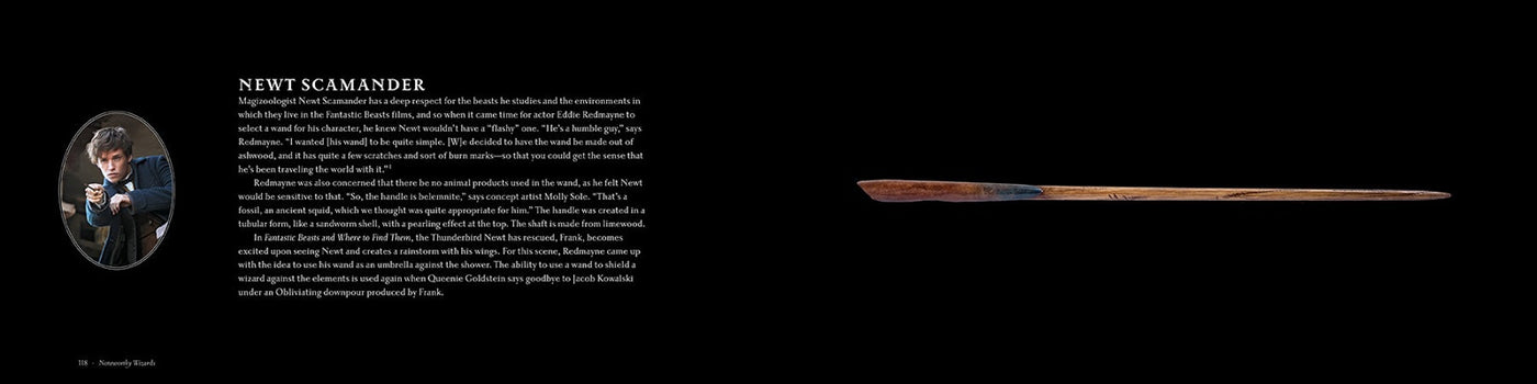 Harry Potter and Fantastic Beasts: The Wands of the Wizarding World inside page 2