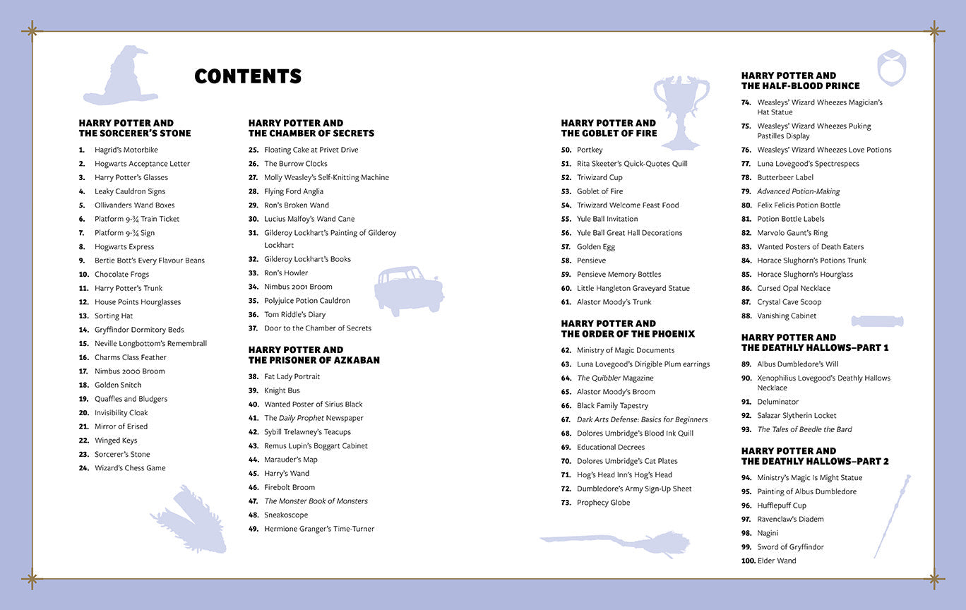From the Films of Harry Potter: 100 Objects inside page 1