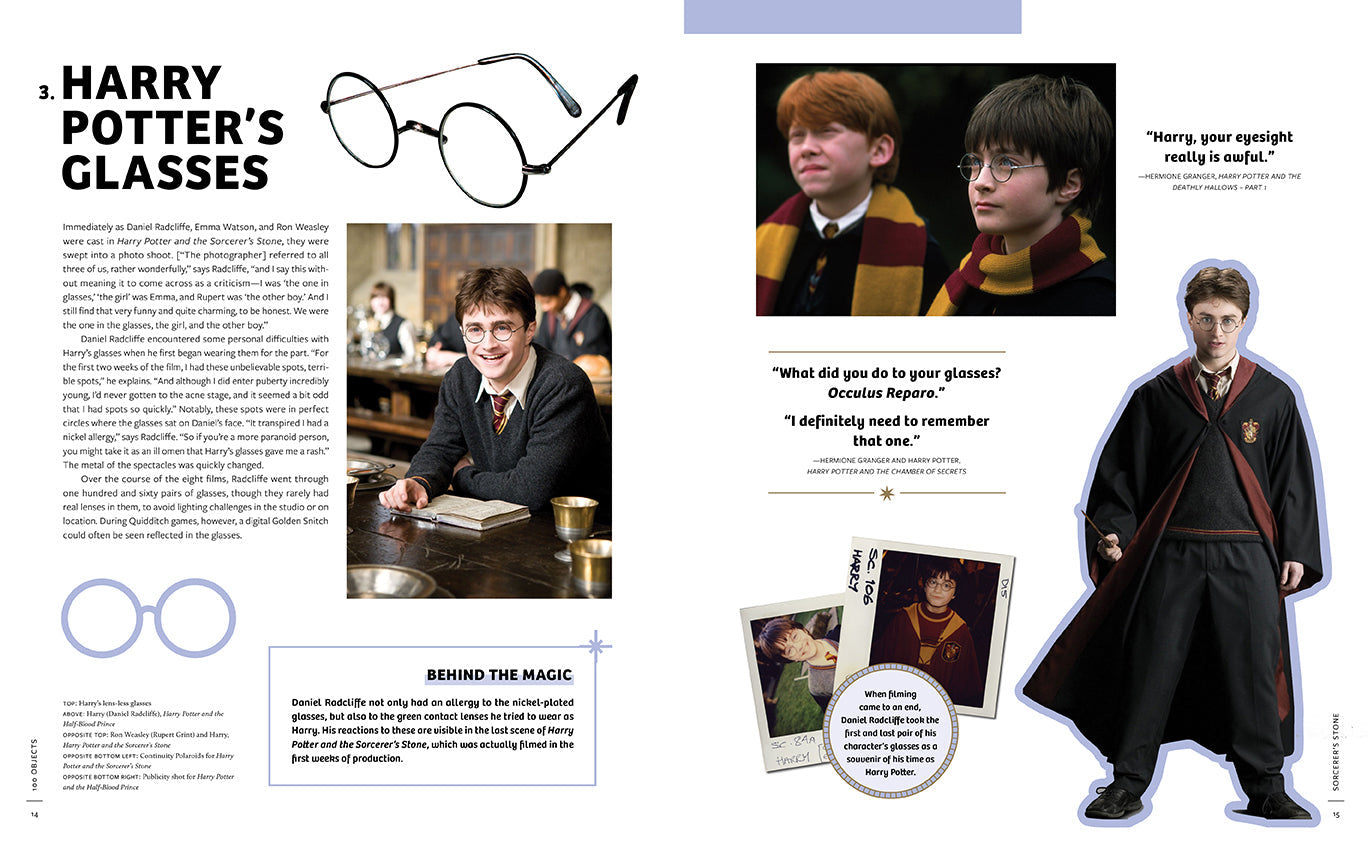From the Films of Harry Potter: 100 Objects inside page 2