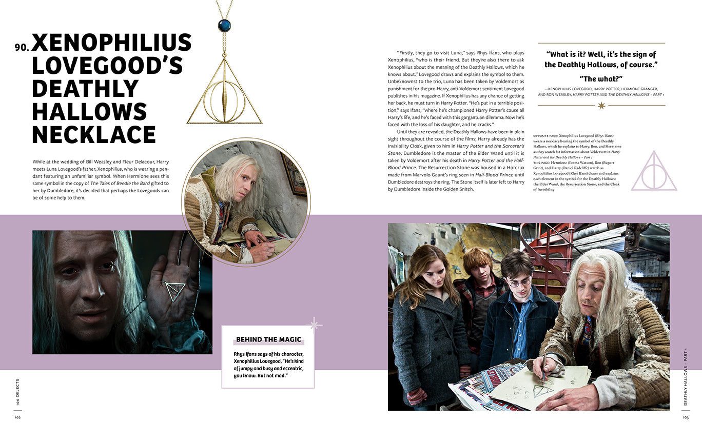 From the Films of Harry Potter: 100 Objects inside page 8