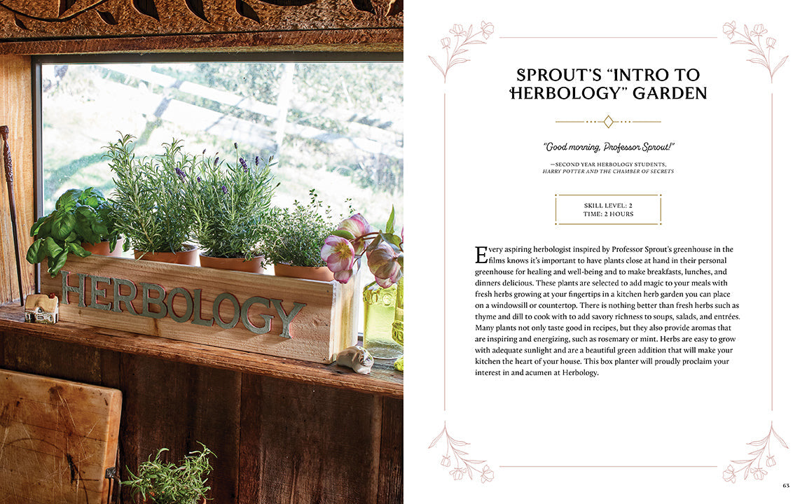 Harry Potter: Herbology Magic inside page 4