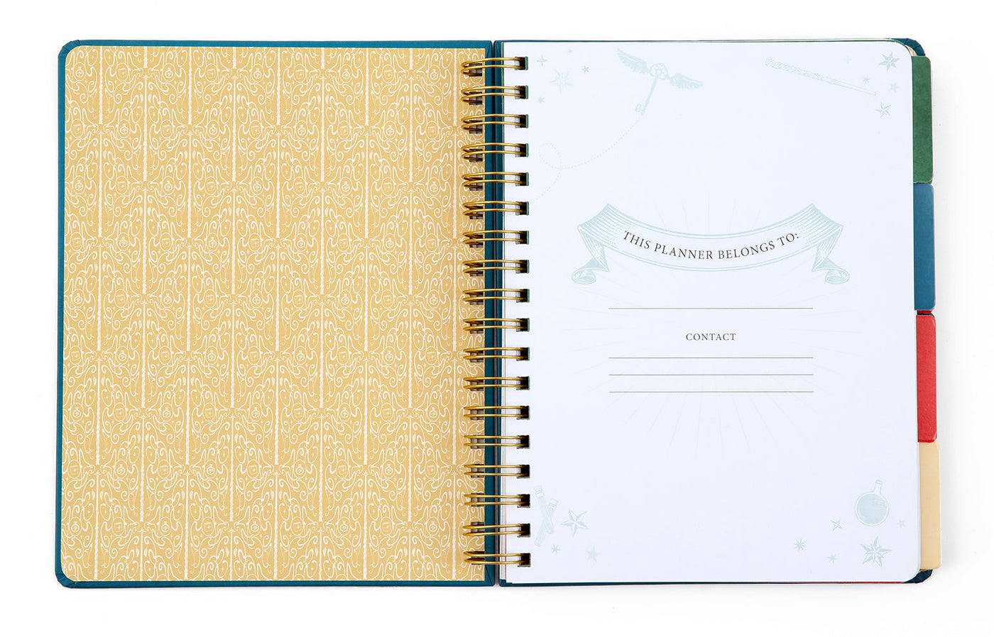 Harry Potter: Spells and Potions 12-Month Undated Planner inside page 1